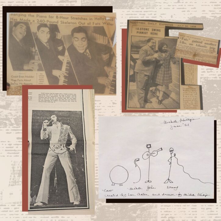 Photos from Emma Jensen's Graduate Music Award research.