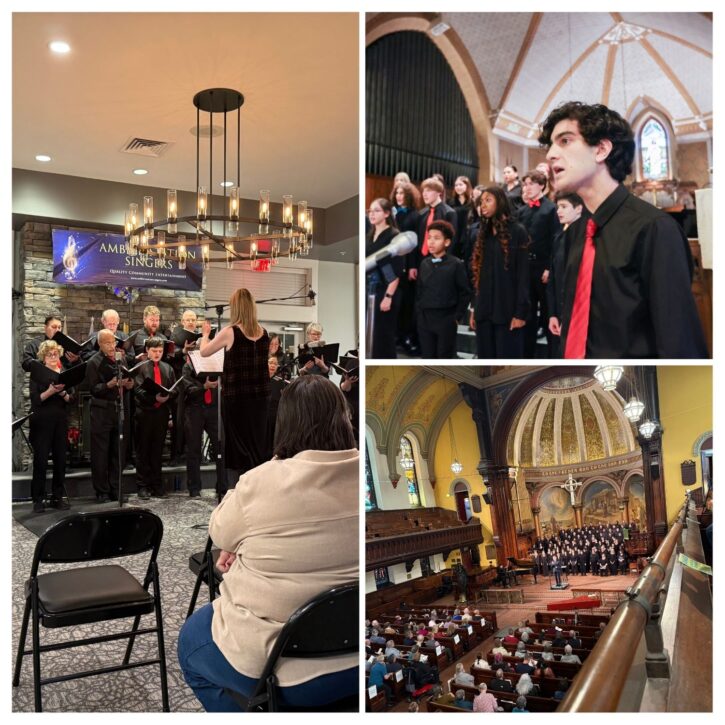 Joy as demonstrated by Ambler Station Singers, Mosaic Youth Chorus, Mendelssohn Chorus