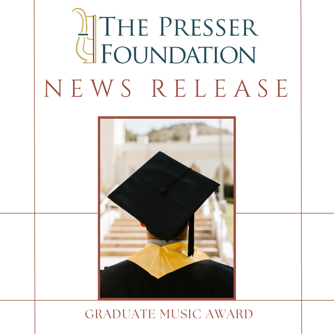 Graduate Music Award: 2025-26