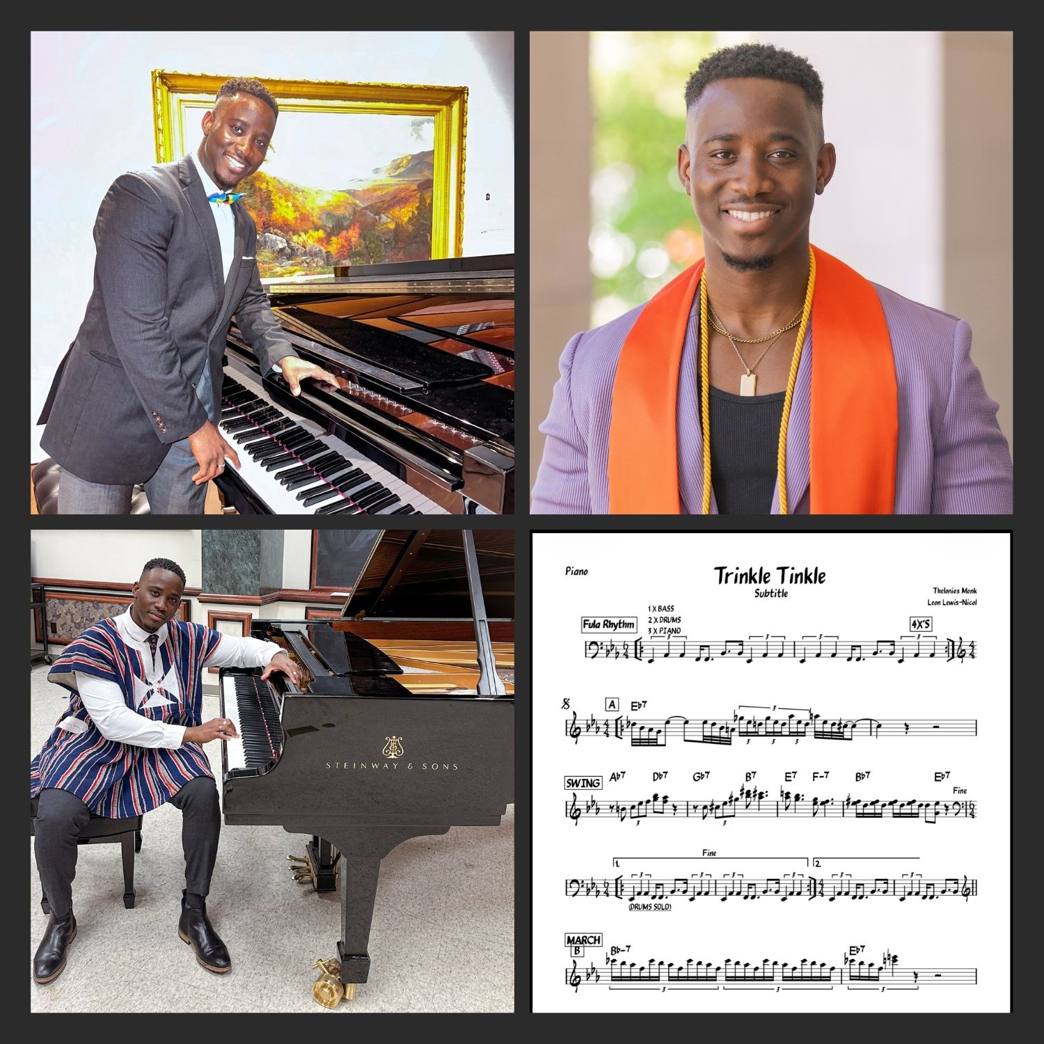 Leon Lewis-Nicol, Graduate Music Award recipient